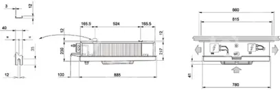 výparník ECO - Luvata GDE311E7ED, 2,1  (dT 8 st., R404a) s odtáváním
